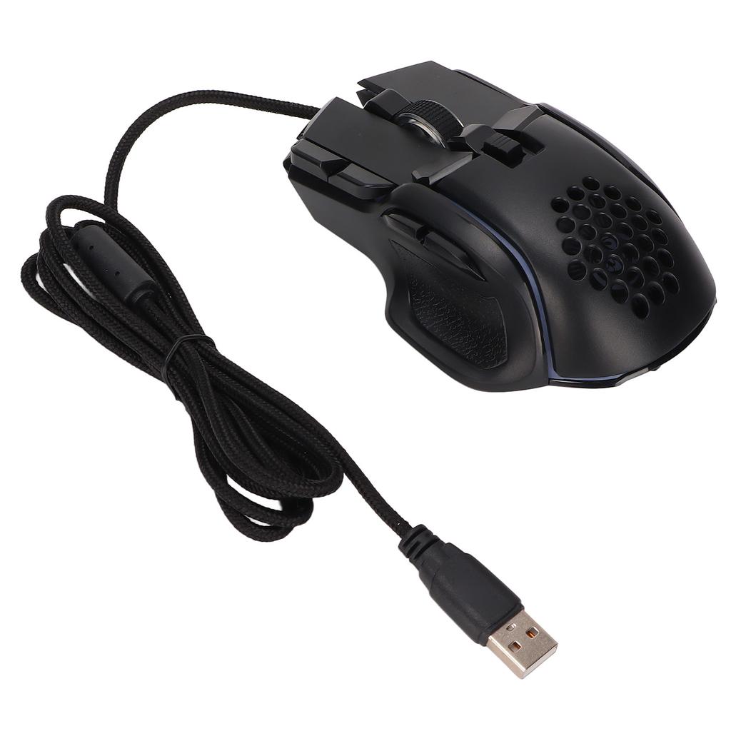 Gaming Mouse S700 12800dpi Macro Programming RGB Luminous Gaming Mouse Home Office Mice