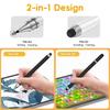 Universal Stylus Pen für Android IOS Zeichnen Kapazitiver Bildschirm Touch Pen für Xiaomi Samsung 2 in 1 Hohe Empfindlichkeit Tablet Stifte