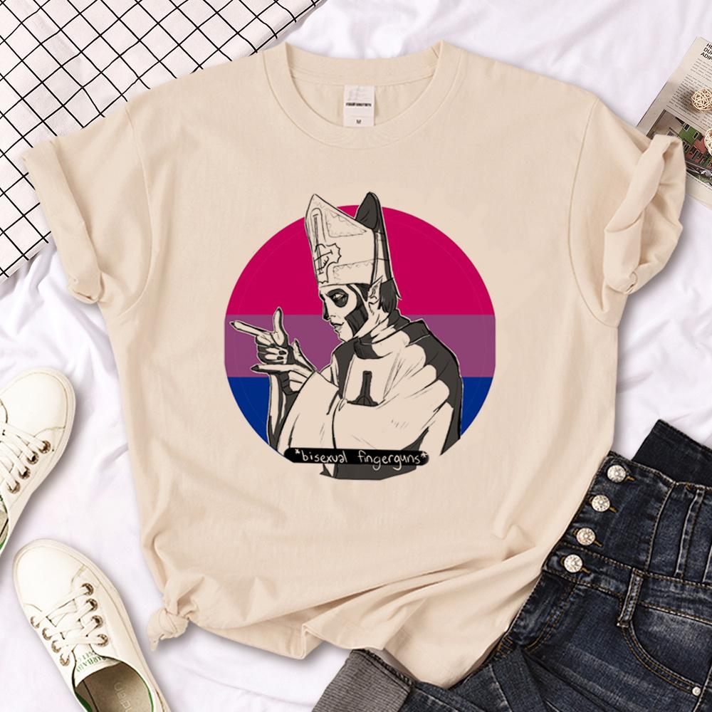 Ghost Band Tshirt Women Summer Tshirt Girl Anime Clothes