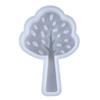 Tree Shaped Silicone Candle Mold for Handmade Soap Gypsum Resin Aromatherapy Candle Silicone Mould Desktop Decoration
