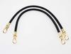Bag High Quality PU Synthetic Set of Round Braided Replacement Olive-G Handles, Leather, 50cm, 2, Handles, Repair, Handmade,