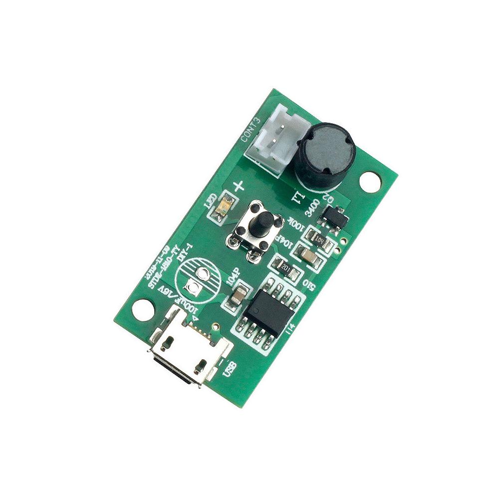 DC 5V Micro USB Ultrasonic Atomization Humidification Module Humidifier Ultrasonic Sheet 20mm with PH2.0 Terminal Atomizer