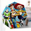 1 Auto Open Toy Story, Woody Themed Colorful 8 Rib Portable Umbrella for Men and Women, A Compact Commuting Companion Suitable for Daily Dri