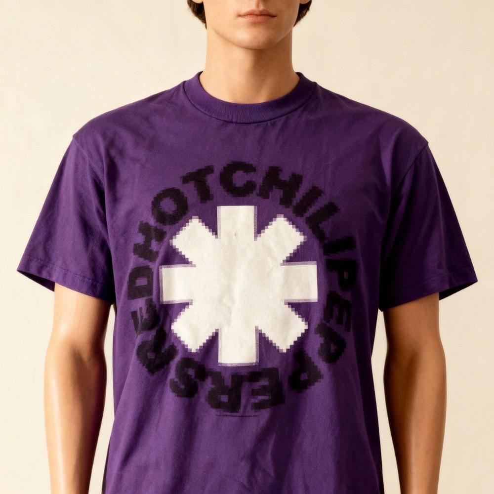 

New Red Hot Chili Peppers large purple shirt AAA rock band tour Unisex T-Shirt M