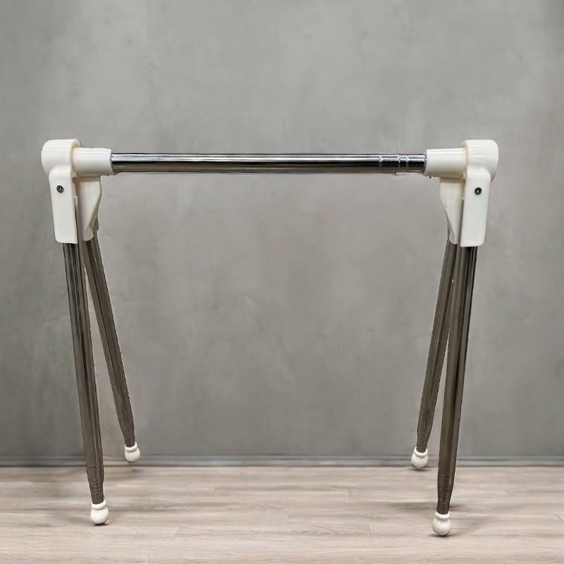 Stainless Steel Retractable Folding Clothes Drying Rack for Indoor Balcony or Travel Use