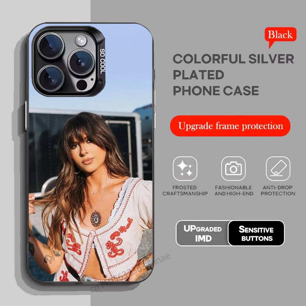 

Ella Singer Langley phone Case for iPhone 17 11 12 Pro Max Plus Mini Air SE 16e 14 15 16 13 Soft Shell iPhone16pro