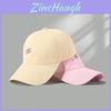 Baumwoll-Baseballkappe mit Linienmuster zum Sonnenschutz, Sonnenschutz und für den Freizeitstil