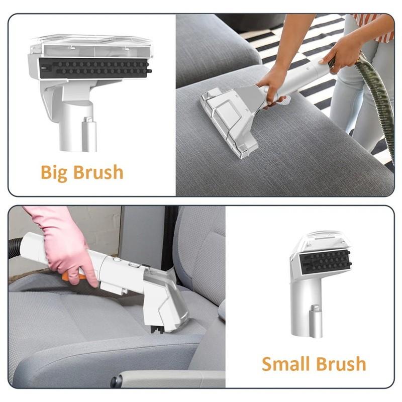 450W Handheld Carpet Cleaner 15Kpa Multi Functional Vacuum Cleaner Wet Fabric Carpet Sofa Cleaning Machine