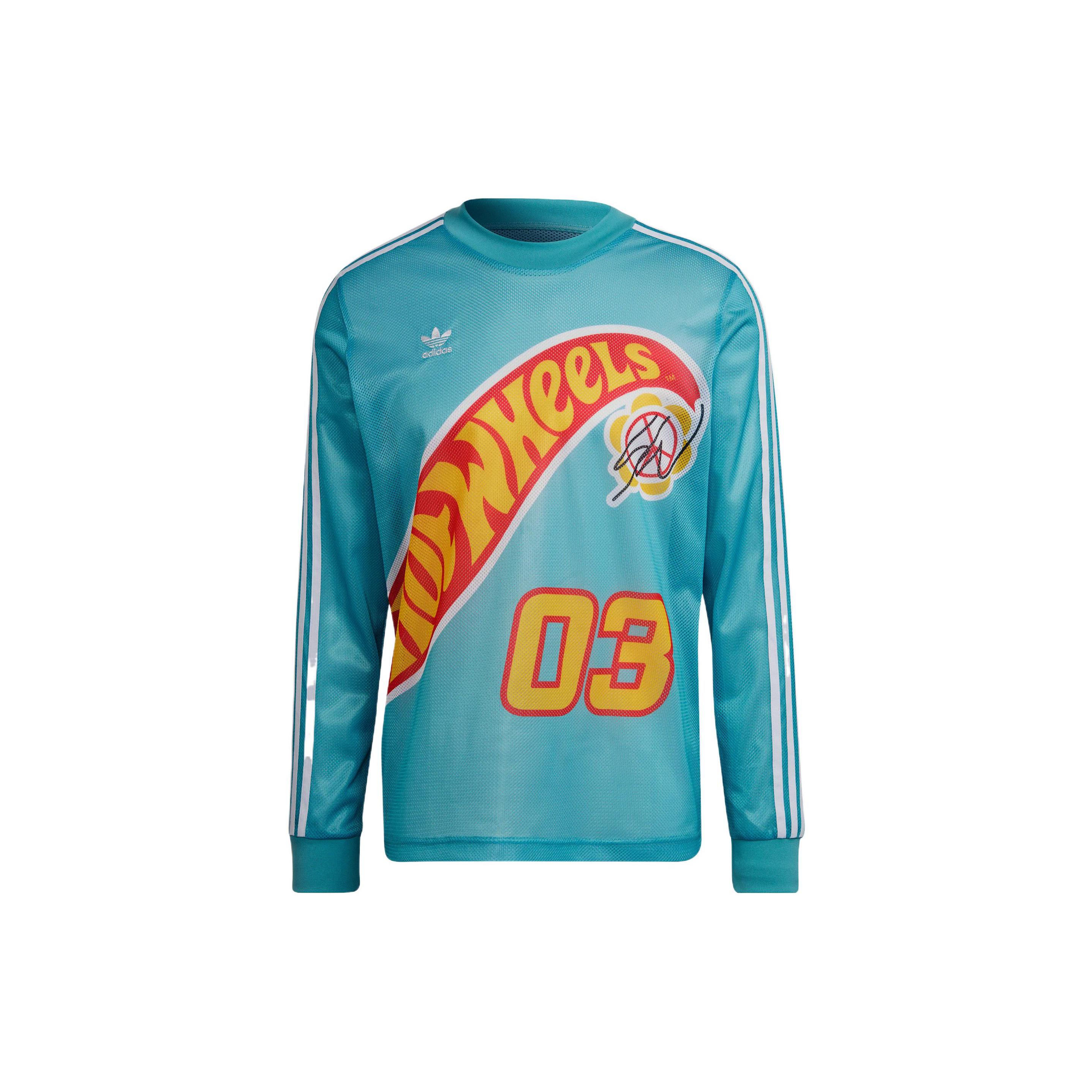 Adidas Originals SEAN WOTHERSPOON X HOT WHEELS Футболка Мужская Синий HT6581 XS