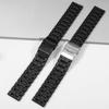 Sibehill Luminox 23mm Replacement Watch Band, Carbon Fiber, Plastic, and Steel, with Adjustment Tool