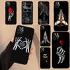 Liebe Tod Kreuz Gebets Hände Kunst Hülle Für OPPO Reno 14F 11F 12F 13F 10 11 12 13 14 Pro 7 8 Lite OPPO Find X6 X8 X9 Pro Hülle