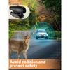 4PCS Wind & Ultrasonic Deer Safe Whistles For Vehicles - Deer Horn With Self-Adhesive Tape, Automotive Safety Kits For Car Avoid Collisions