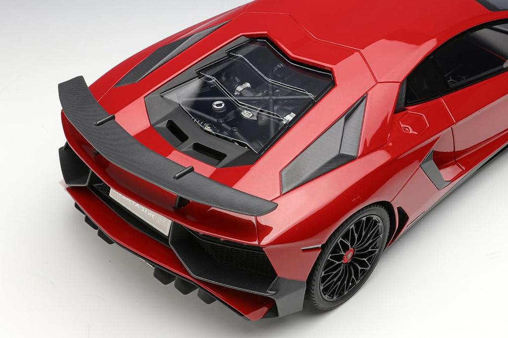 EIDOLON Scale Lamborghini Aventador SV 2015 Rossovia Finished Product 1/18 LP750-4