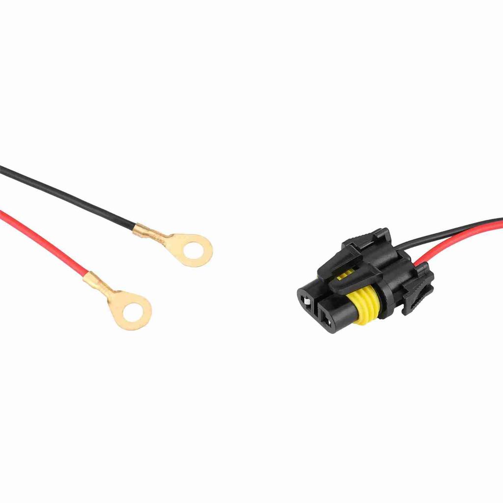 Universal Car LED Fog Light On/Off Switch Kit Relay Wire Harness
