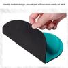 Wrist Rest Mouse Pad Blue Green Ergonomic Support Soft Comfortable Mouse Wrist Pad for Home Office Game Blue Green