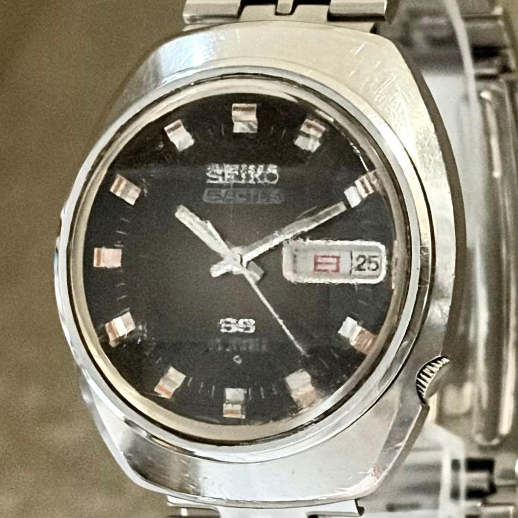 Used [In operation1973] Seiko 5 Actus SS 6106-7590 23 jewels automatic winding