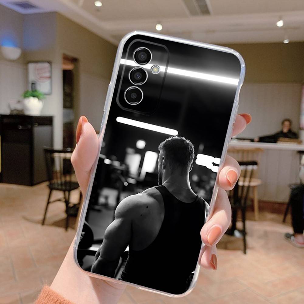 Chris Bumstead Bodybuilding Phone Case Silicone For Samsung S30,S23,21,20 Ultra,S20 FE lite,S10,9,PIus Note20ultra Cover Clear