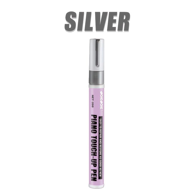 Ручка для ремонта пианино. Инструмент для удаления царапин и восстановления, подходит для гитар, электропиано, туб, виолончелей и т. д. серебряный