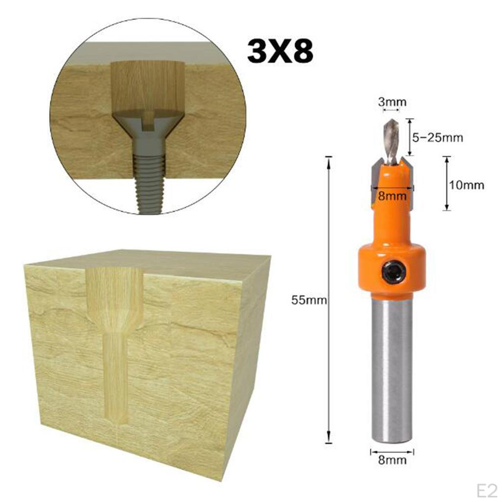 8mm Finishing Pattern Flush Cutting Tool