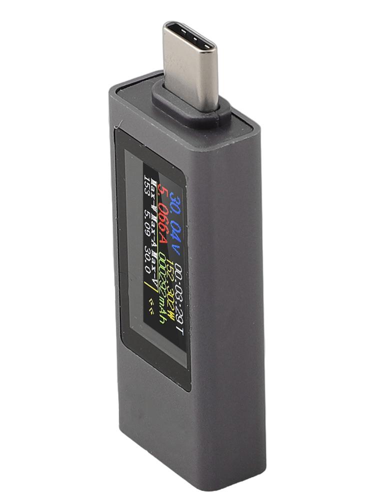 240W USB Tester Meter with Full C Port Compatibility and Fast Charging