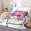 Cartoon cute N Nikke D DOROS Blanket For Sofa Office Bed Plane Travel Sleep Read Relax Camping Soft And Warm