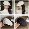 Cotton Jacquard Embroidered Berets Polyester Women Artist Hat Vintage Chinese Forward Hat  Spring