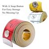 Soft Tape Measure 1.5M Tailors Body Measuring Tape with Snap Fasteners Double Sided Ruler for Sewing Needlework Craft Tool