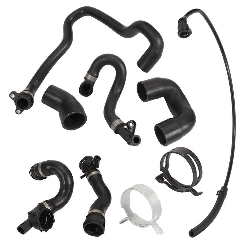 

Шланг радиатора для BMW E87 E90 E92 E93 130i 325i 330i X1 N52 2.5L 3.0L 2005 - 2012 11537545890 11537516414 чёрный