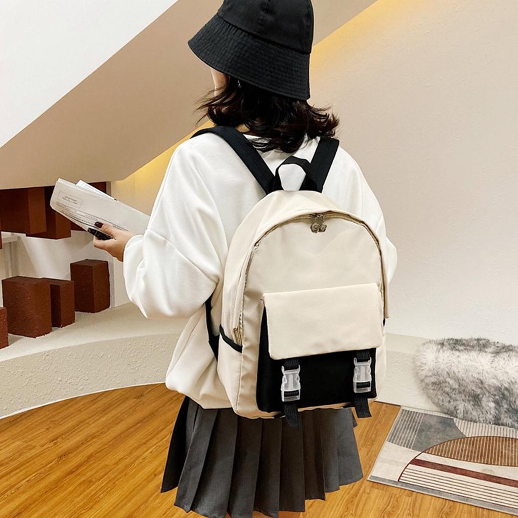 Personalizowany plecak z haftowanym imiennikiem dla studentki, uczennicy gimnazjum, plecak w stylu street fashion