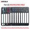 10Pcs\Lot Great Middle Frame Holder Housing Replacement Repair Part For LG K42 K52 K62 K61 Middle Frame With Glass Lens