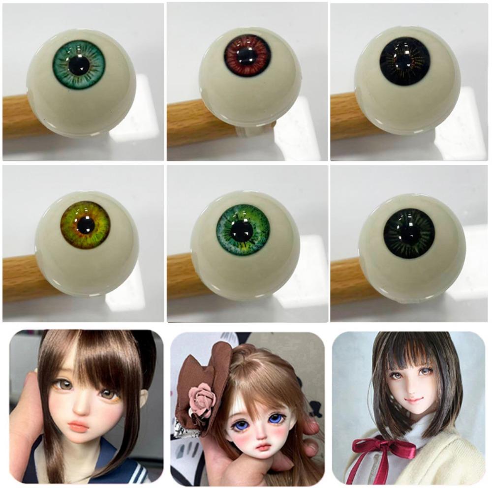 1pair with 3 Dimensional Fitting Eye Silicone Doll Simulation Eyeballs For BJD Doll