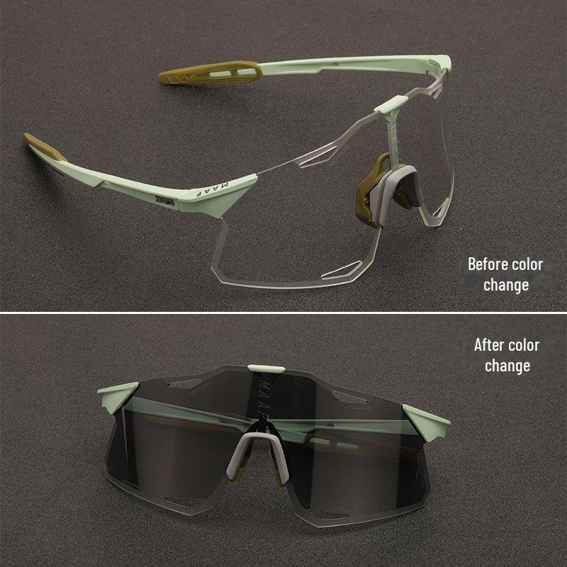 "Polarized UV-Proof Cycling Glasses - Windproof & Lightweight for Outdoor Sports, Free Shipping."