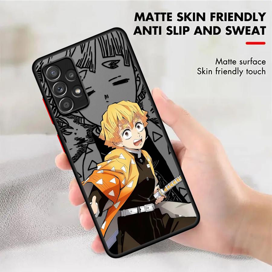 Anime Demons Slayers Case for Samsung Galaxy A35 A17 A52 A14 A23 A73 A33 A34 A36 A16 A15 A53 A54 A56 A55 A52S A72 Phone Cover