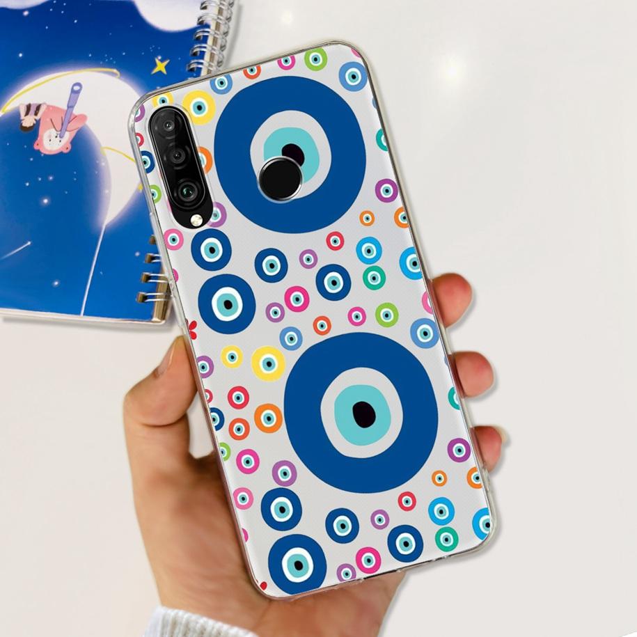 For Huawei P30 Lite Case 2020 Fashion Flower Bumper Soft Silicone Clear Cover For Huawei P30 Lite Pro Fundas P 30 P30Lite Hoesje