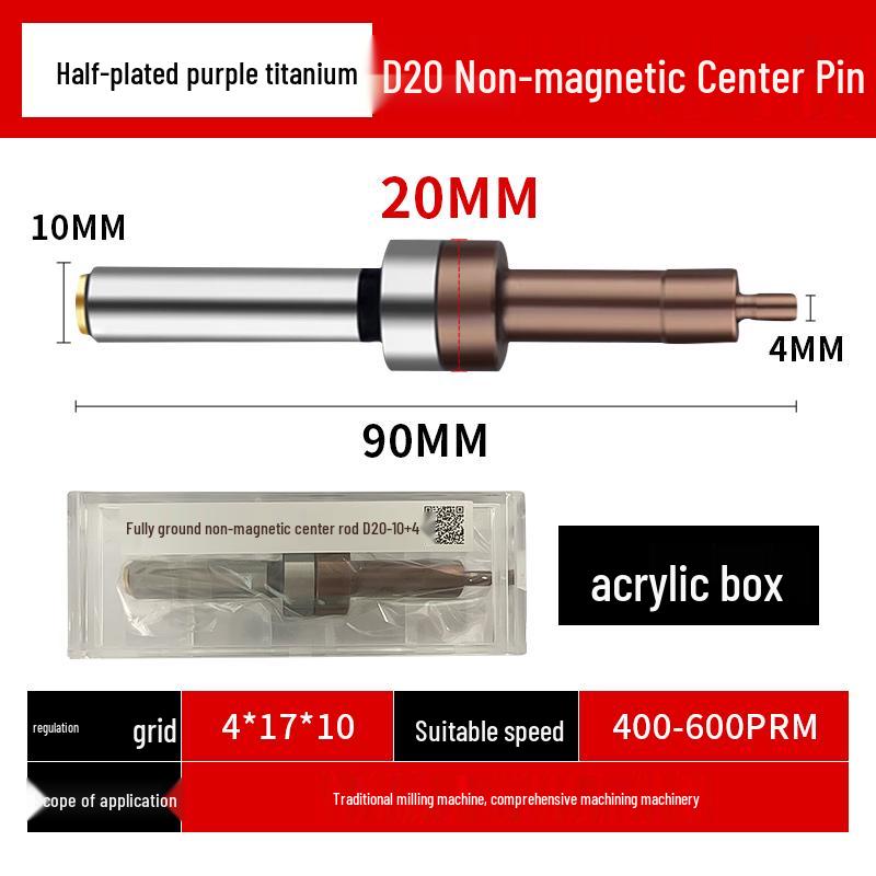 High-Precision Non-Magnetic Ceramic Optical CNC Edge Finder Tool