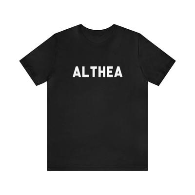 Althea, Klassisches Rock-T-Shirt, Jam-Band, The Grateful Dead, Jerry Garcia, Rock