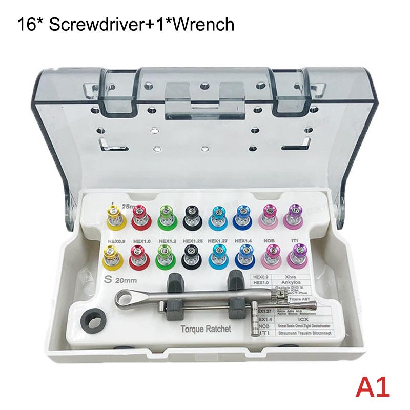 

Стоматологическая отвертка для имплантатов Стоматологический динамометрический ключ отвертка Стоматология Отвертка Инструменты Ящик для хранения Стоматологический инструмент