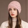 Autumn Winter Outdoor Windproof Cap Women's Big Head Circumference Ear Protection Warm Cap