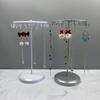 Rotating Jewlery Display Stand Iron Art Bracelets Display Rack Metal Necklace Holder  Earring