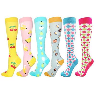 Outdoor Cycling Compression Socks - Elastic Mid-Tube Sports Pressure Socks