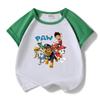 Paw Patrol Summer 2022 Kids' Two-Piece Set: Trendy Short Sleeve T-shirt & Shorts for Boys and Girls