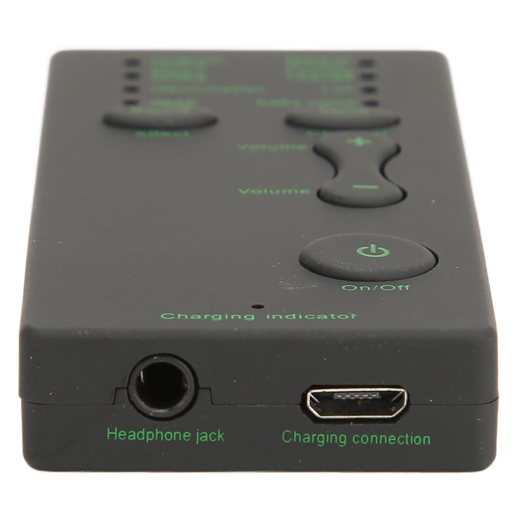Phone Voice Changer Portable Mini 7 Sound Effects Handheld Voice Changer for Game Playing Livestreaming