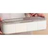 Muke Four-Compartment Plastic Seasoning Box with Spoons