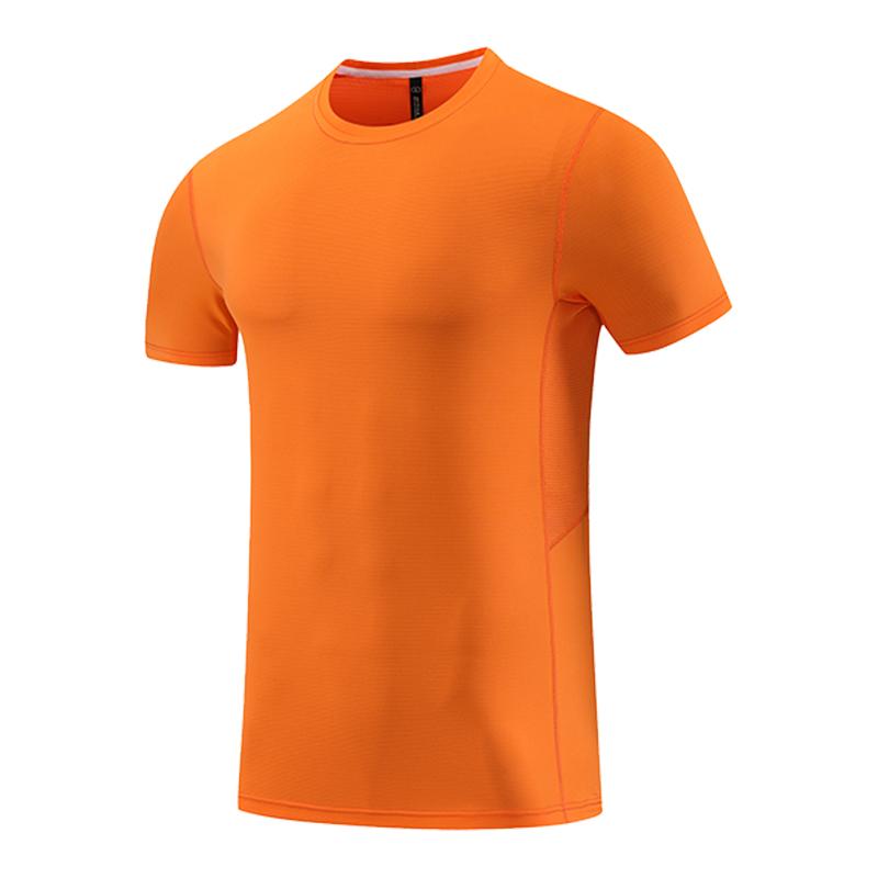 Mens Short Sleeve Running T-shirt Gym Jogging Sports Tops Male Fitness Sweatshirts High Quality Breathable Muscle Fit Sport Tees
