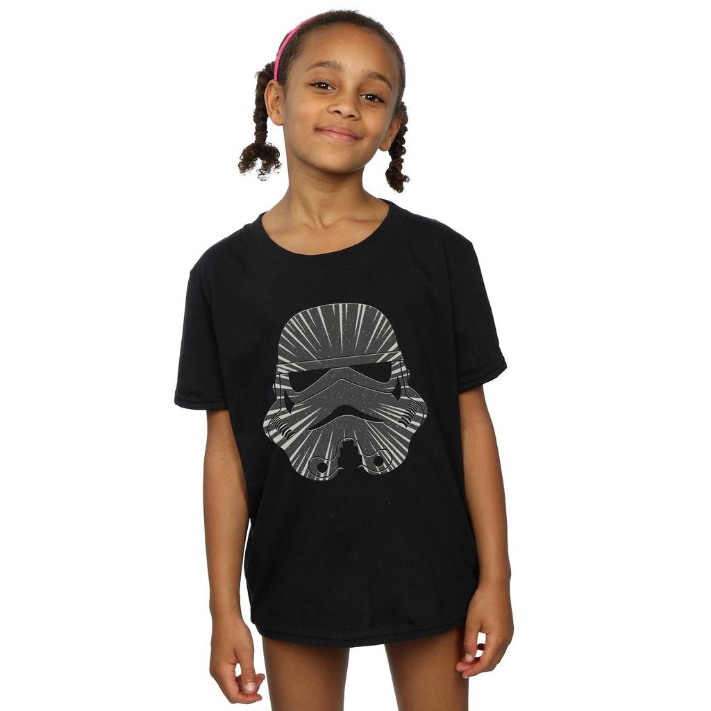 Star Wars Girls Stormtrooper Lightspeed Cotton T-Shirt