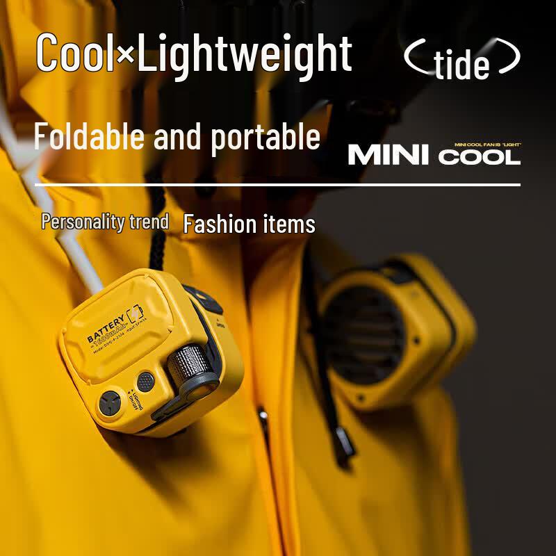 SOTHING Portable Foldable Neck Fan