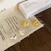 Niche Design Pleated Disc Earrings: Simple, Fashionable, Trendy Round Studs for Women