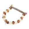 Bird Chewing Swing Wooden Pecans Rattan   Hanging  S Perch with Bells for Cockatiel Lovebird