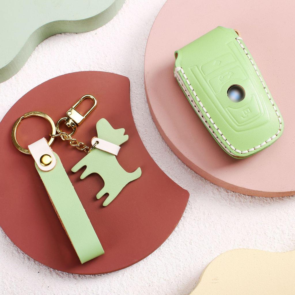 BMW Key Cover & Chain for 1, 3, 5, 7 Series, X1, X3, X5 - Single Piece