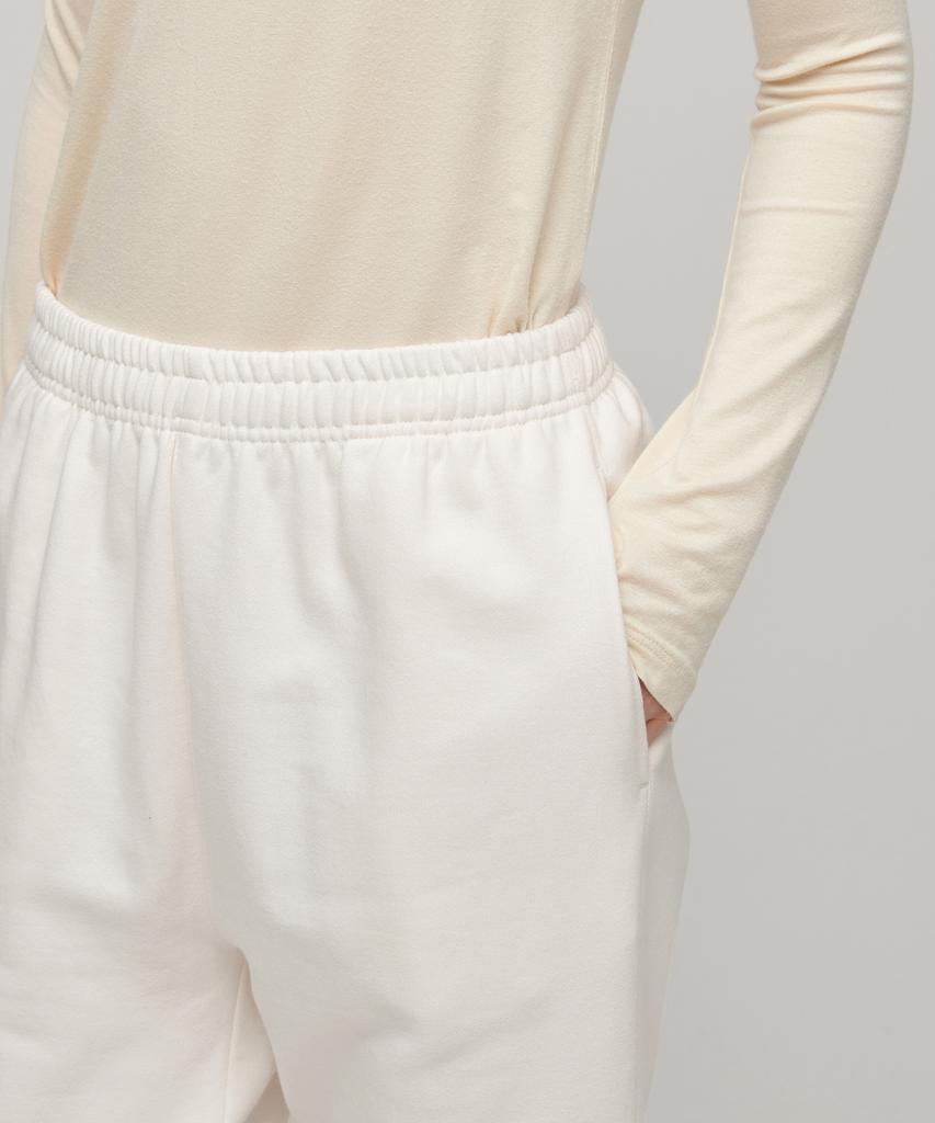 MUSINSA STANDARD WOMAN Women'S Crop Sweatpants [Cream]